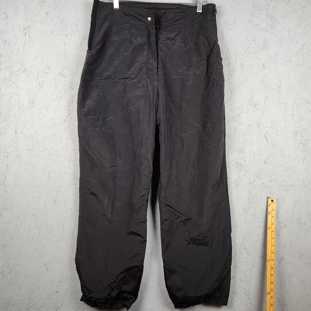 Obermeyer Pants Womens 14 Black Sugarbush Insulated Ski Snow Snowboard Winter